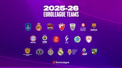 Estos son los 20 equipos que jugarán la Euroliga la próxima temporada.