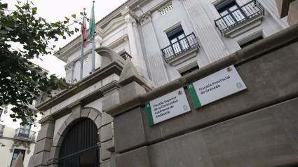 Sede de la Fiscalía Superior de la Comunidad Autónoma de Andalucía donde el consejero de Justicia y Administración Local y Función Pública, José Antonio Nieto, se ha reunido con la Fiscal Superior de Andalucía, Ana Tárrago a 01 de septiembre del 2022 en Granada