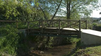 Puente transfronterizo más pequeño del mundo