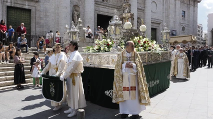 Procesión del Corpus Christi en Valladolid