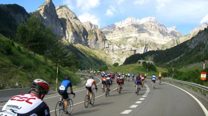 9.000cicloturistas participan en la prueba grande