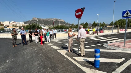 El Ayuntamiento de Calp inaugura el Vial J, que pasa a denominarse Avenida Felipe VI,