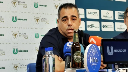 Germán Crespo, entrenador de UCAM CF