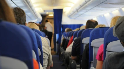Avión con pasajeros