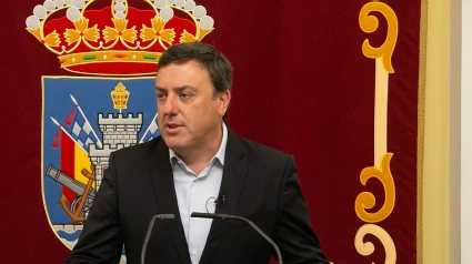 Valentín González este viernes en Ferrol