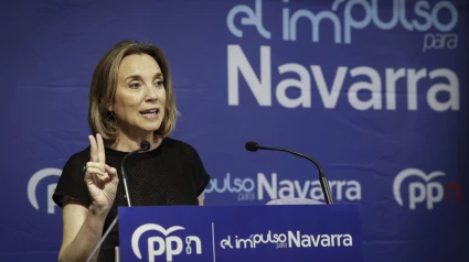 a secretaria general del PP, Cuca Gamarra