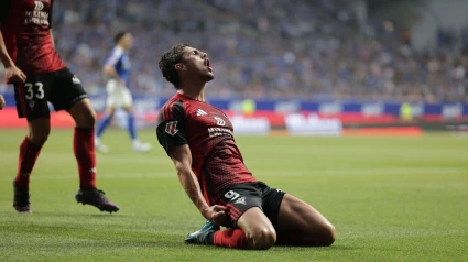 Gol de Panichelli (Oviedo, 0 - Mirandés, 1