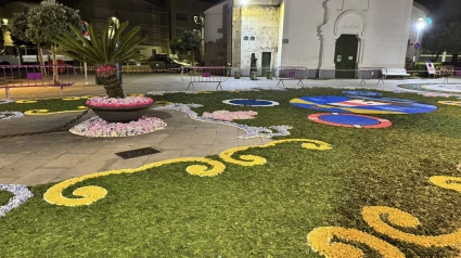 Un tramo ante la iglesia de San José