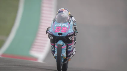 El joven Máximo Quiles ha logrado su primera victoria en el Mundial de Moto3.Cordon PressCordon Press