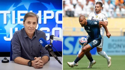 La bronca de Paco González a Asencio tras su expulsión ante el Pachuca