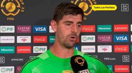 Courtois habla para Dazn