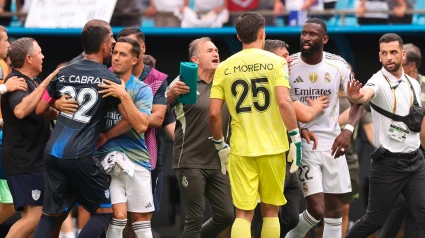 Trifulca entre Rüdiger y Cabral al término del Real Madrid-Pachuca del Mundial de Clubes