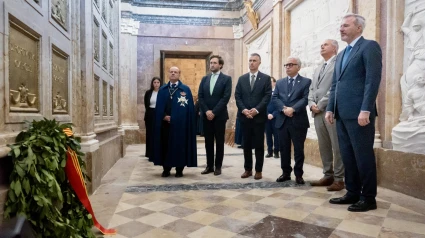 Homenaje a los Reyes de Aragón en San Juan de la Peña