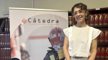 Sonia Zaragoza, directora de la Cátedra de Protección Civil e Xestión de Emerxencias