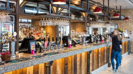 Pub, imagen de archivo