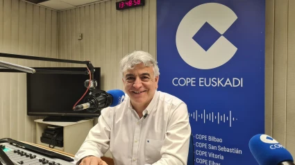 Javier De Andrés durante su entrevista en COPE