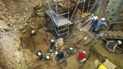 Comienzo de la campaña de excavaciones en los yacimientos de la sierra de Atapuerca, en el yacimiento de la Sima del Elefante