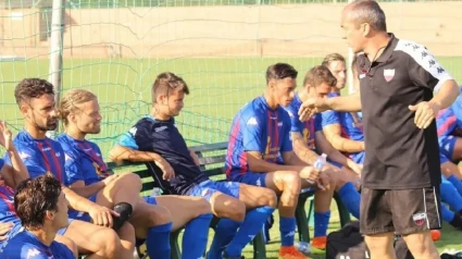 Juan Sabas y Kike Márquez, ahora en el Zamora, coincidieron en el Extremadura