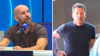 Gonzalo Miró y Diego Simeone