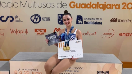 La gimnasta Irene Martínez se ha proclamado campeona de España