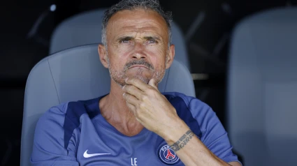 Luis Enrique, durante el Mundial de Clubes