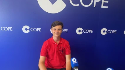 Goyo en los estudios de COPE Ourense relata el "momento único" que vivió cuando le contaron en clase que estudiaría el próximo curso en Canadá