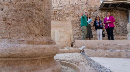 Pórtico del Teatro Romano