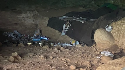 El estado del Yacimiento Arqueológico del Abrigo de San Lázaro