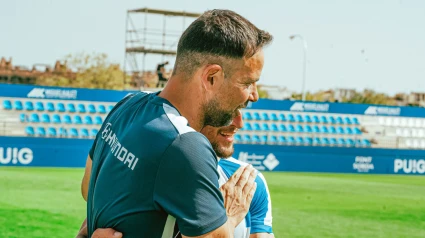 Miquel Gomila durante su etapa en el At.Baleares