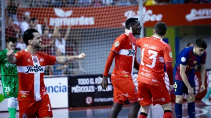 Celebración de gol de Mohoudine