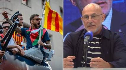 Íñigo Martínez y Luis de la Fuente