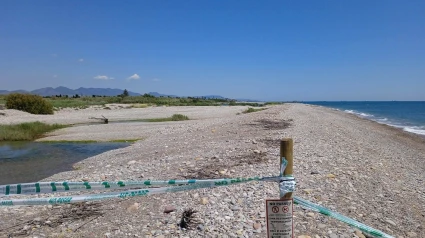 Cerrada la desembocadura del río Mijares entre Burriana y Almassora