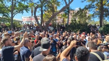 Manifestación del metal en Cádiz