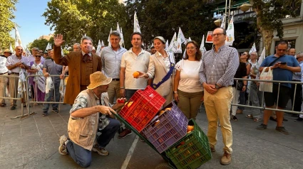 Manifetación agraria