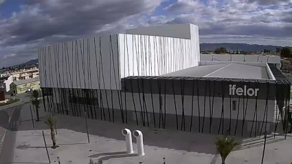 Vista exterior del palacio de ferias y exposiciones de Lorca, Ifelor