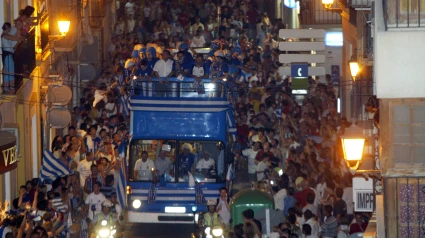 Lorca salió a la calle para festejar el ascenso a Segunda División A