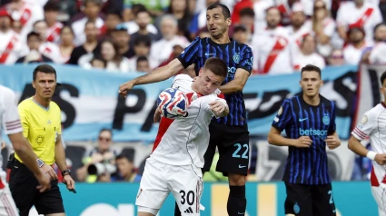 Franco Mastantuono y su River Plate cayeron eliminados del torneo.
