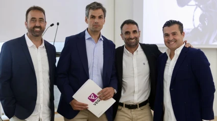 Los ideólogos de Vega: David Calvo, Manuel Montenegro, Rubén Gardón y Jorge Fernández