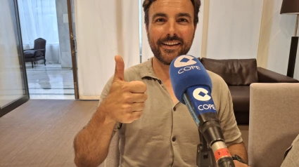 Hugo Ramón en la entrevista en Deportes Cope Baleares