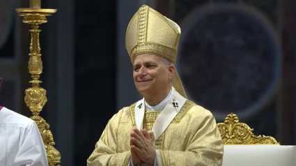El Papa León XIV preside la misa en la Solemnidad del Sagrado Corazón de Jesús cuando ordena a nuevos obispos