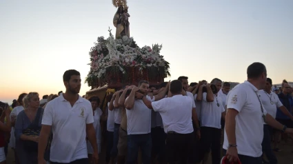 (Foto de ARCHIVO)ANDALUCÍA.-Huelva.- La Virgen del Carmen vuelve a navegar este miércoles por la ría de Punta Umbría en el día grande de sus fiestas17/7/2018