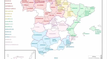 Distribución de grupos de Segunda Federación