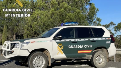Foto de archivo de un vehiculo de la Guardia Civil