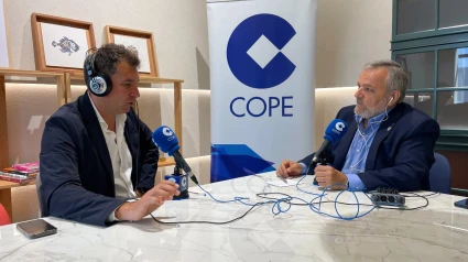 Rodrigo Mendo con Raúl Puchol