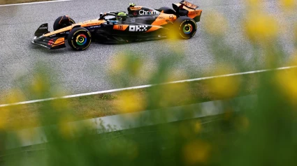 Lando Norris durante los entrenamientos libres del GP de Austria de Fórmula 1