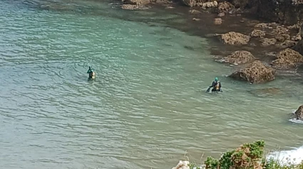 Buzos de la Guardia Civil encontraron el cuerpo sin vida del joven