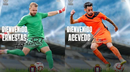 El CF Lorca Deportiva ha fichado a Ernestas y Acevedo