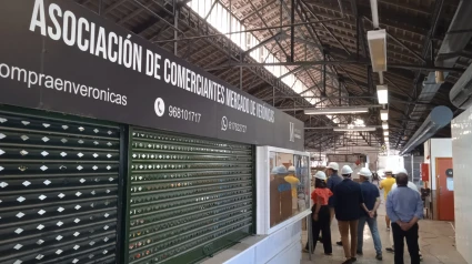 Mercado de Verónicas en obras