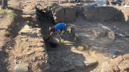 Avanza la puesta en valor del castro de Villasviejas del Tamuja con obras de consolidación y musealización