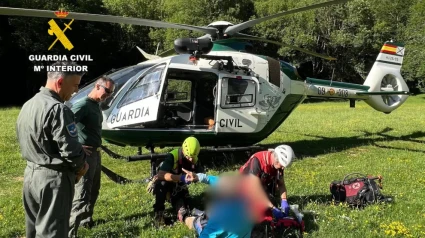 Rescate en la zona del Refugio de Góriz